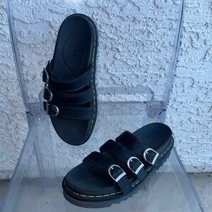 Dr.Martens Blaire platform triple buckle sandals-size U.S.7-EU 38-used few times